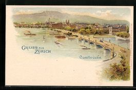 Litho Zürich, Gesamtansicht mit Quaibr