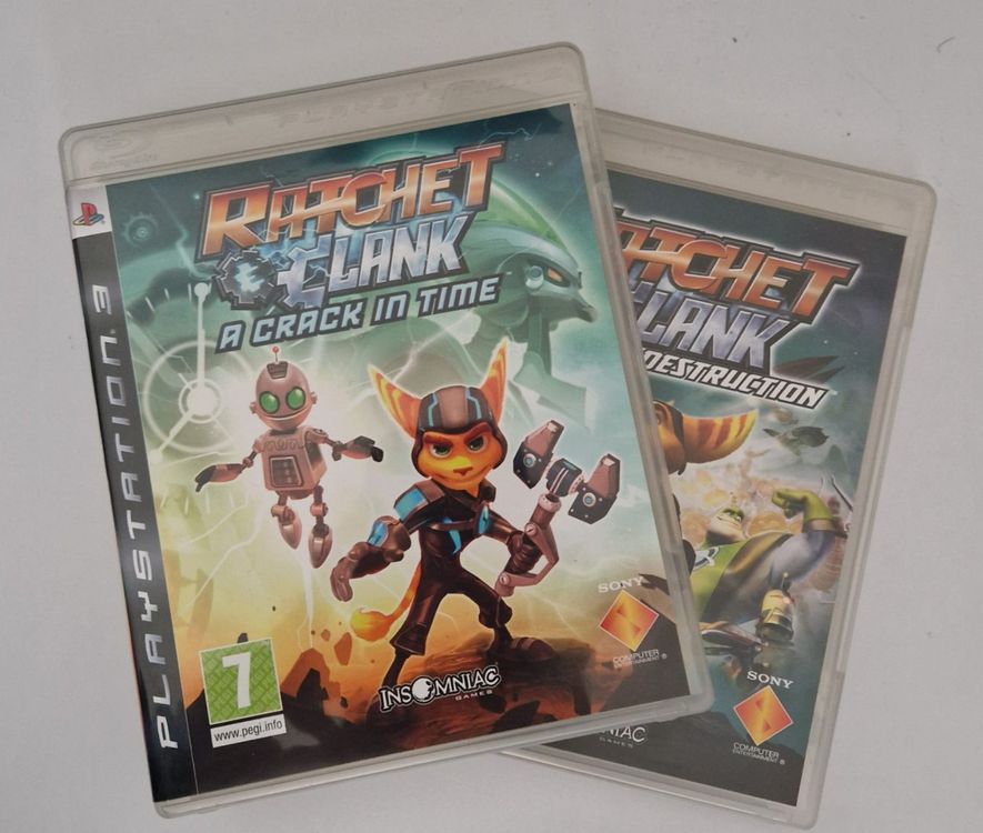 Ratchet and Clank- A crack in Time & Tools of Destruction | Kaufen auf ...