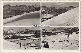 Col des Mosses - 4 Bild AK