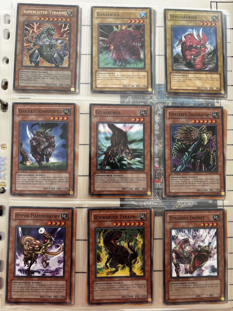 Yugioh Cartes à collectionner: Yu-Gi-Oh! Karten Sammlung - Dinosaurier Structure Deck – Neuf (Voir description) à Uznach par Vintage2022. 1