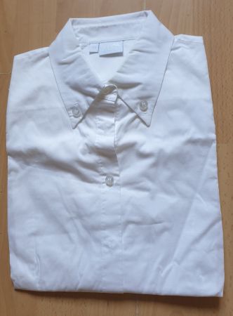 Elegante weisse Bluse Gr. 38 Alba Moda Top Zustand