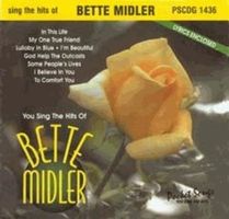 SING THE HITS OF BETTE MIDLER (CD) LYRICS ENCLOSED