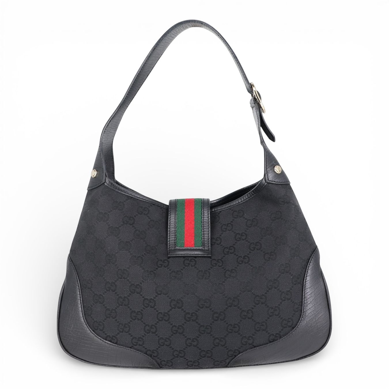 Gucci Borse da donna: Gucci Jackie Sherry schwarz – Usato da Binningen venduto da Designerlabels 3