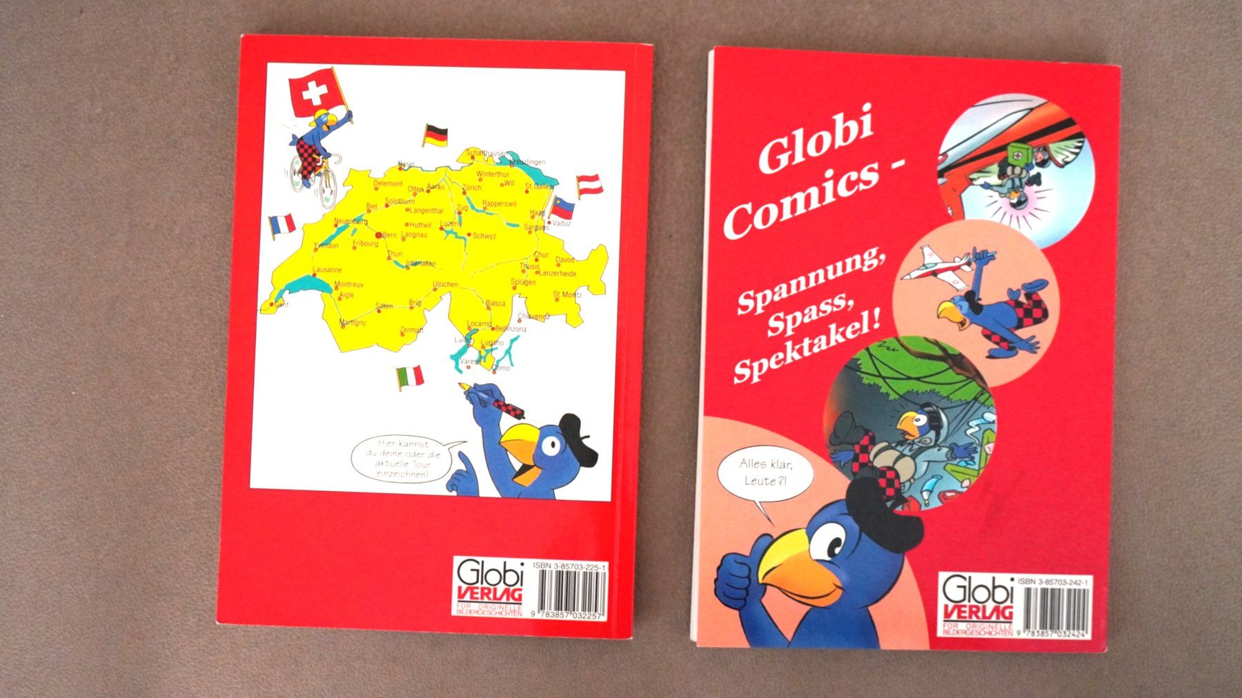 BD: 2 Globi Hefte 1998/99 – D'occasion à Worb par worb01 1