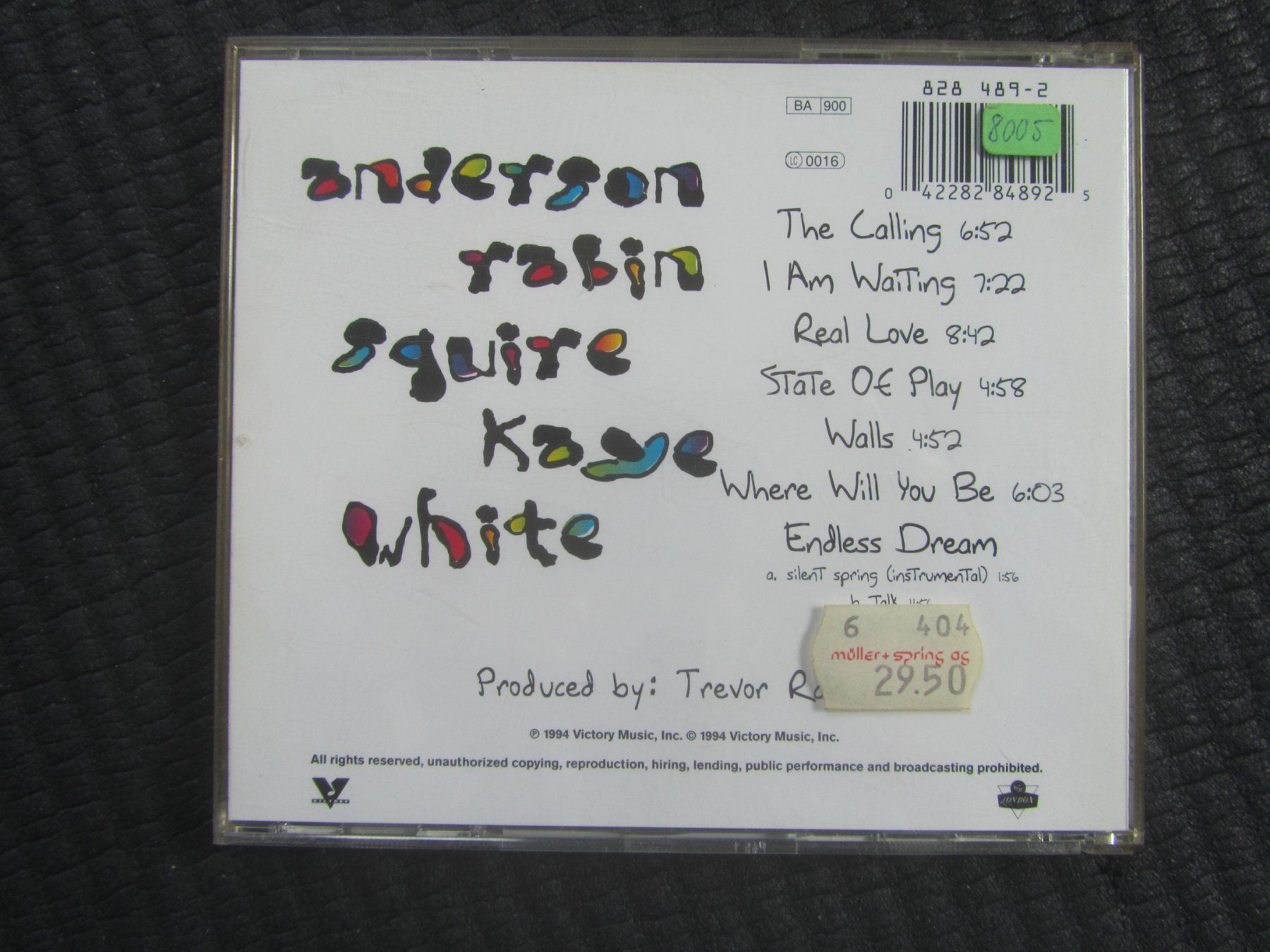 CD: Yes - Talk - CD – Usato da Seengen venduto da mikelele 1