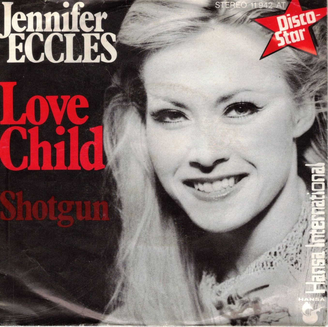Dischi in vinile: Jennifer Eccles  --  Love child    Single7 – Usato da Rheinau venduto da asteng