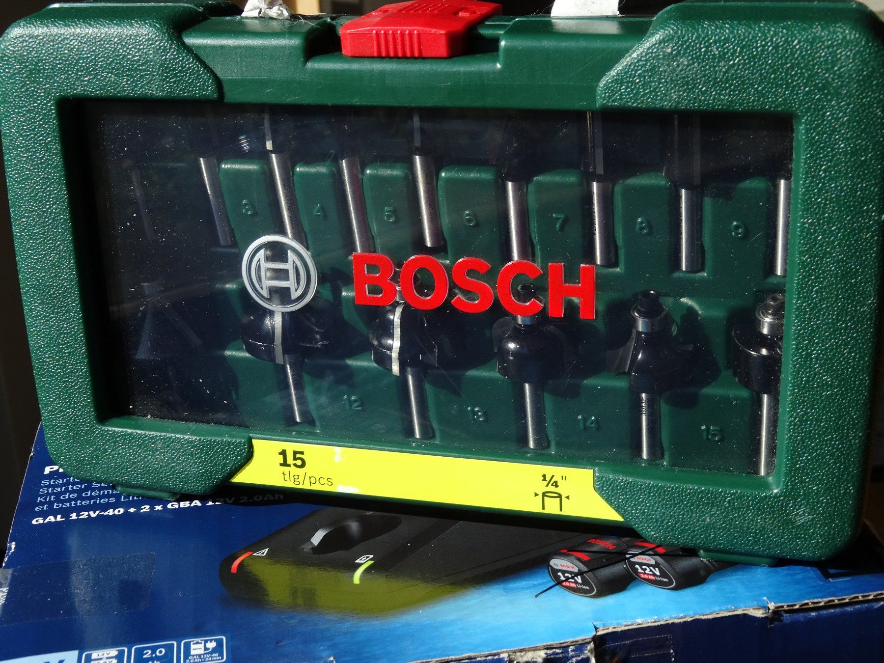 Bosch Tutti gli attrezzi: Bosch fräser Set – Nuovo (secondo la descrizione) da Buttisholz venduto da buttiholli