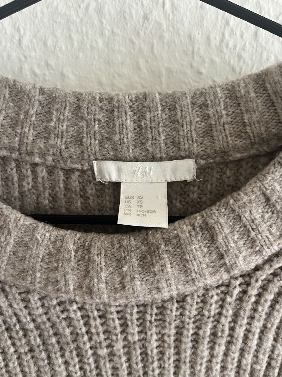 H&M Maglioni & Felpe: gros pull beige (H&M) – Usato da La Chaux-de-Fonds venduto da vert_j 2