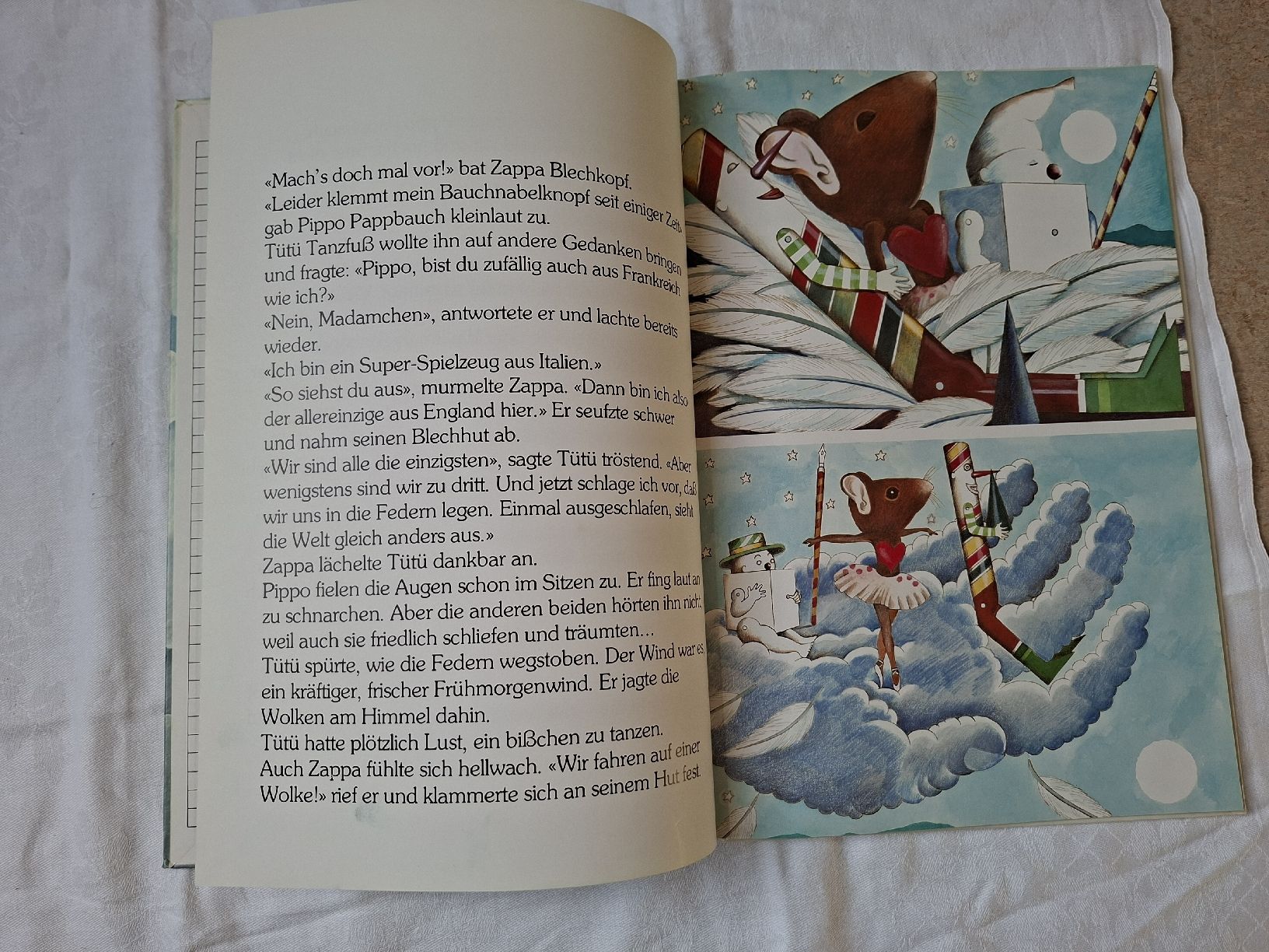 Libri: Die Wolkenfahrt - Süsses Kinderbuch vom Mario Grasso, 1985 – Usato da Klingnau venduto da vollmond36 3