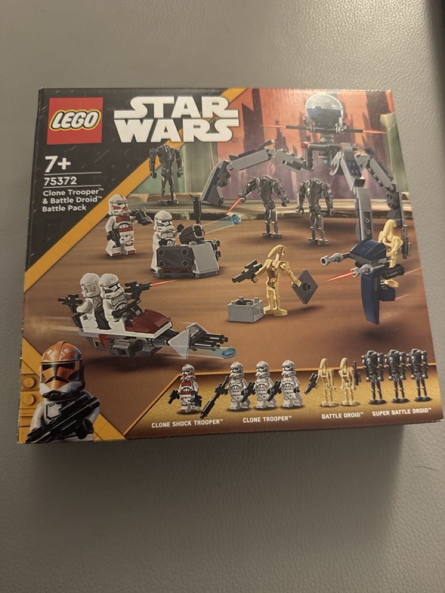 Lego Kit di costruzioni: LEGO Star Wars 75372 Clone Trooper & Battle Droid Pack – Usato da Kriens venduto da saintstone