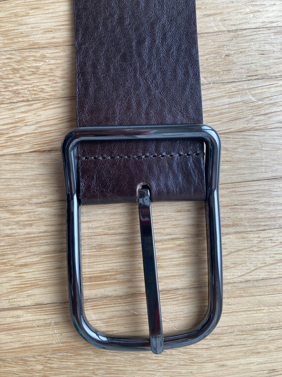Massimo Dutti Cinture: Massimo Dutti Ledergürtel, Grösse M/W75, braun – Usato da Nürensdorf venduto da salut 3