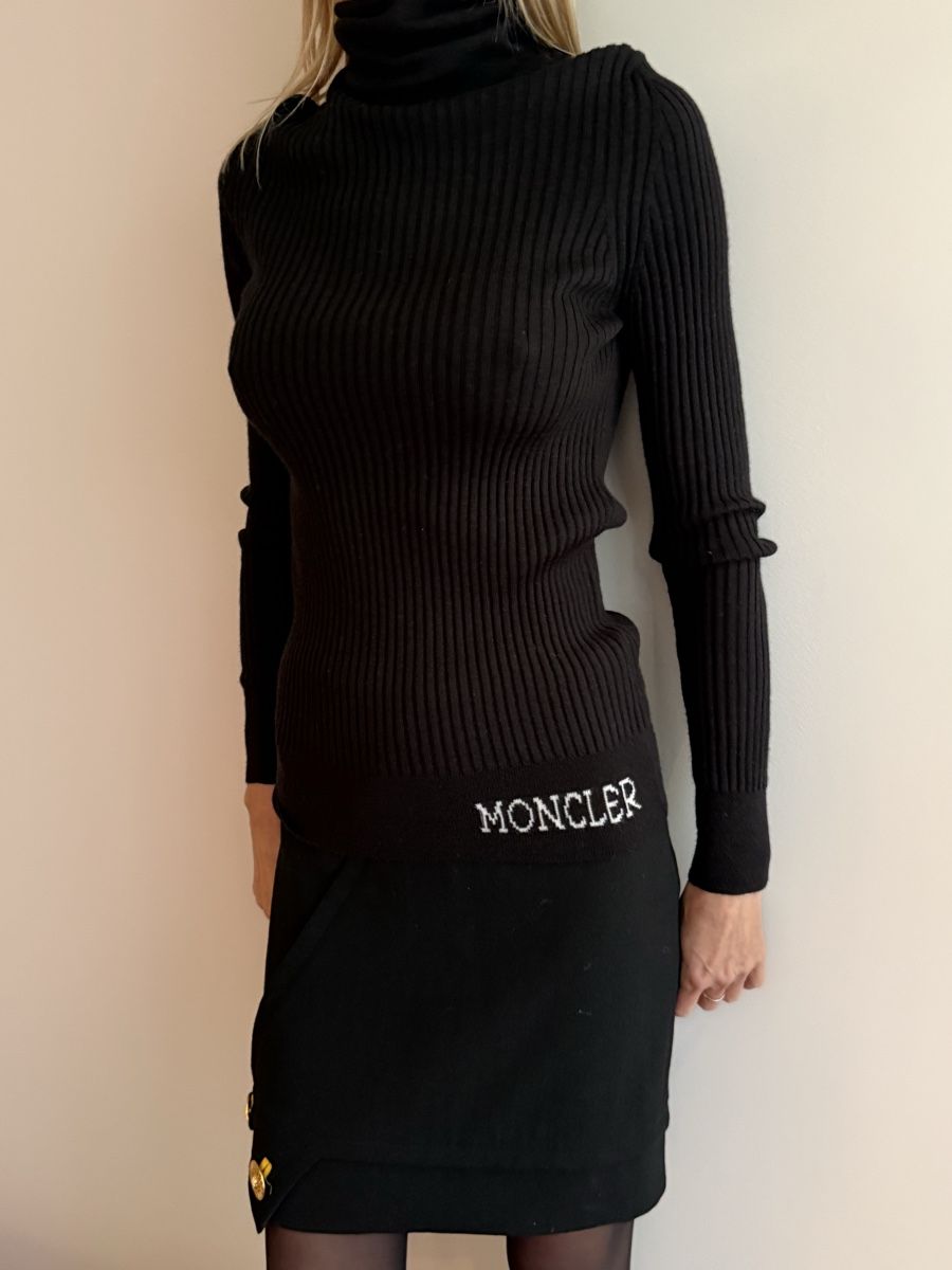 Moncler Maglioni & Felpe: Pull col roulé noir Moncler taille-M – Nuovo (secondo la descrizione) da Genève venduto da iry_67wr
