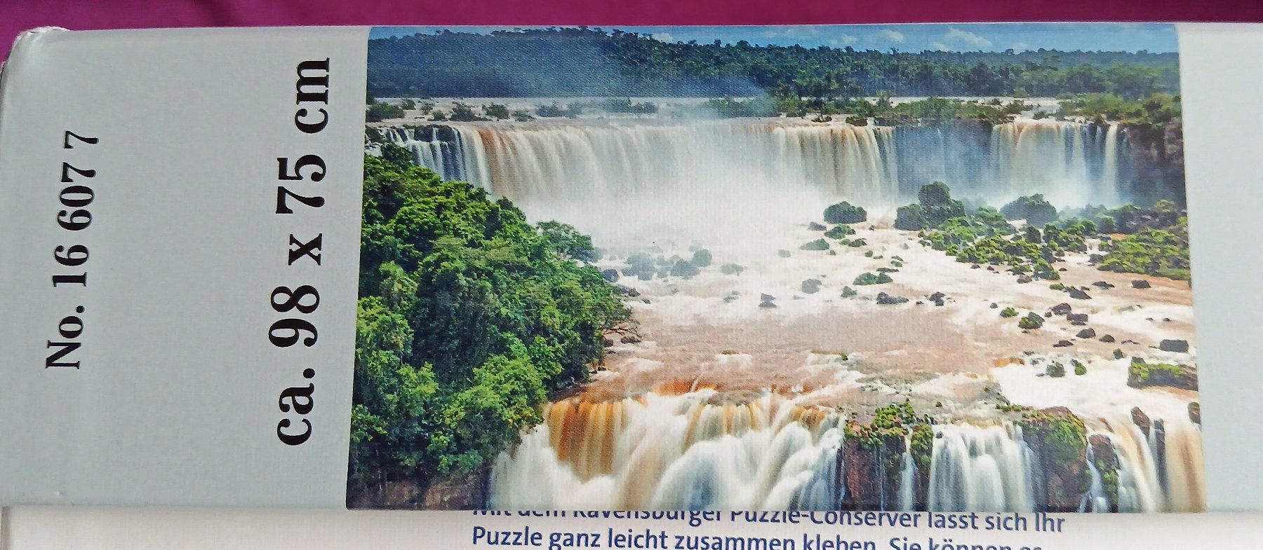 Ravensburger Puzzle: Ravensburger Puzzle 2000 Teile / Wasserfälle Iguazu – Usato da Tecknau venduto da servus4492 1