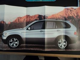 Prospekt BMW X5 1999