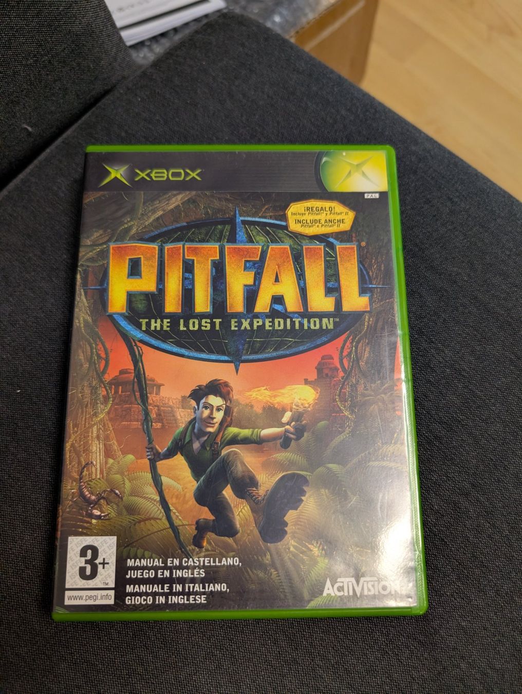 Spiele: Pitfall the Lost expedition Microsoft xbox – Gebraucht aus Giubiasco von Ticinerd