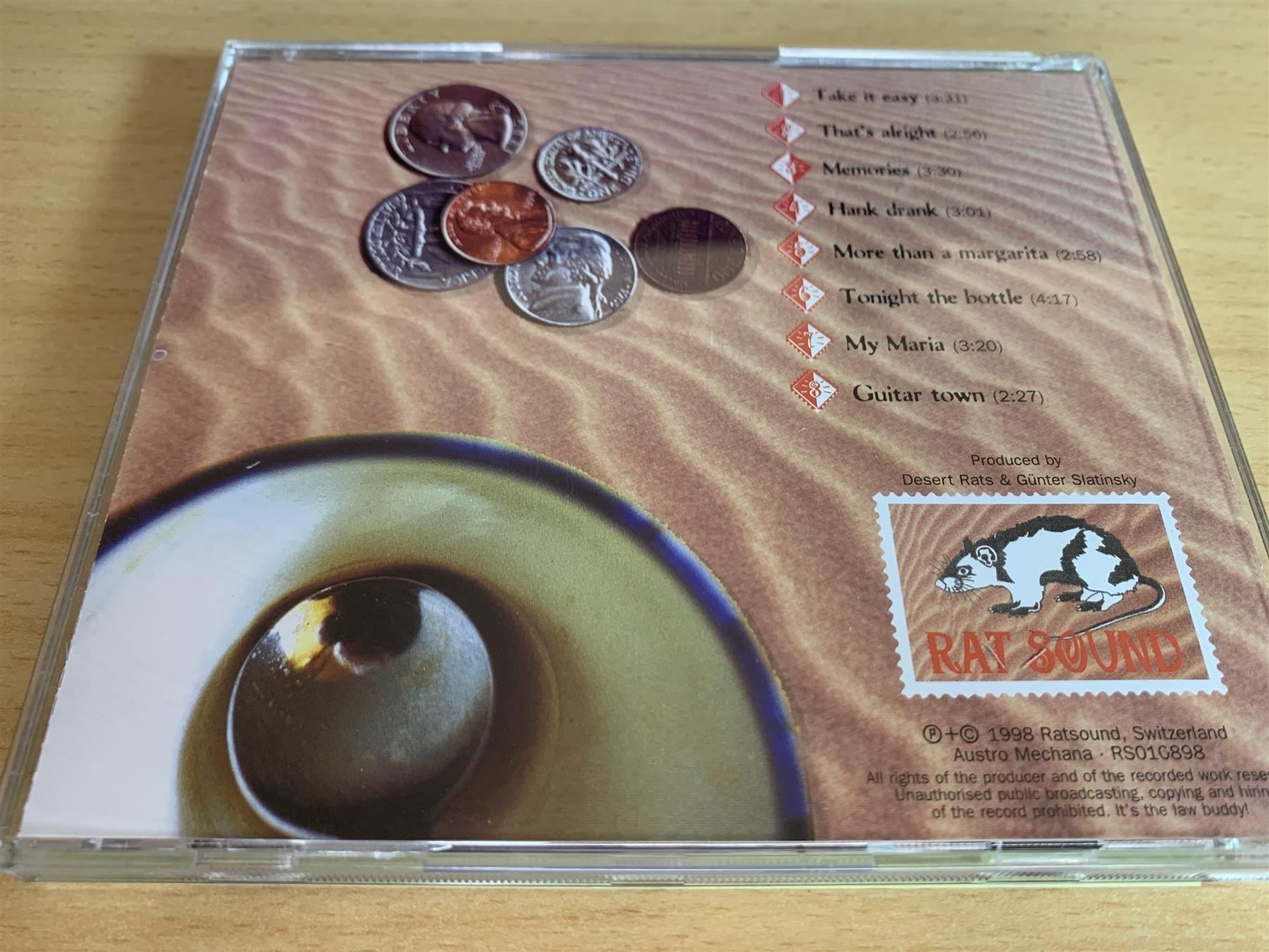 CDs: Desert Rats – Change - Signiert – Gebraucht aus Rikon im Tösstal von Alpenmutz 2