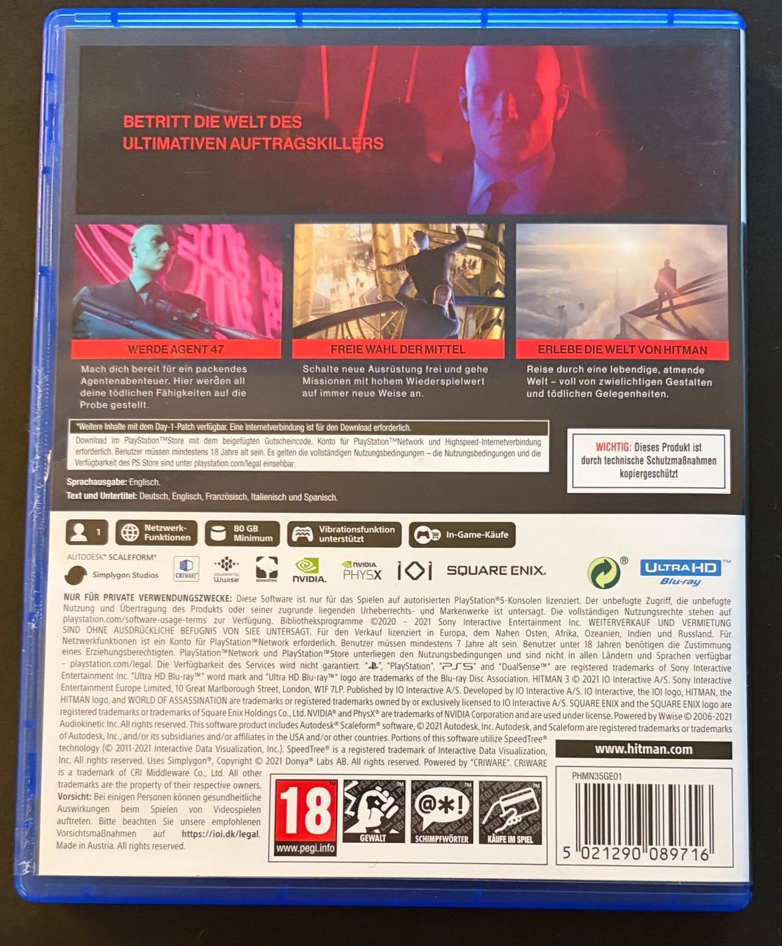 Sony Giochi: TOP GAME: Hitman 3 PS5 – Usato da Basel venduto da Mprock 1