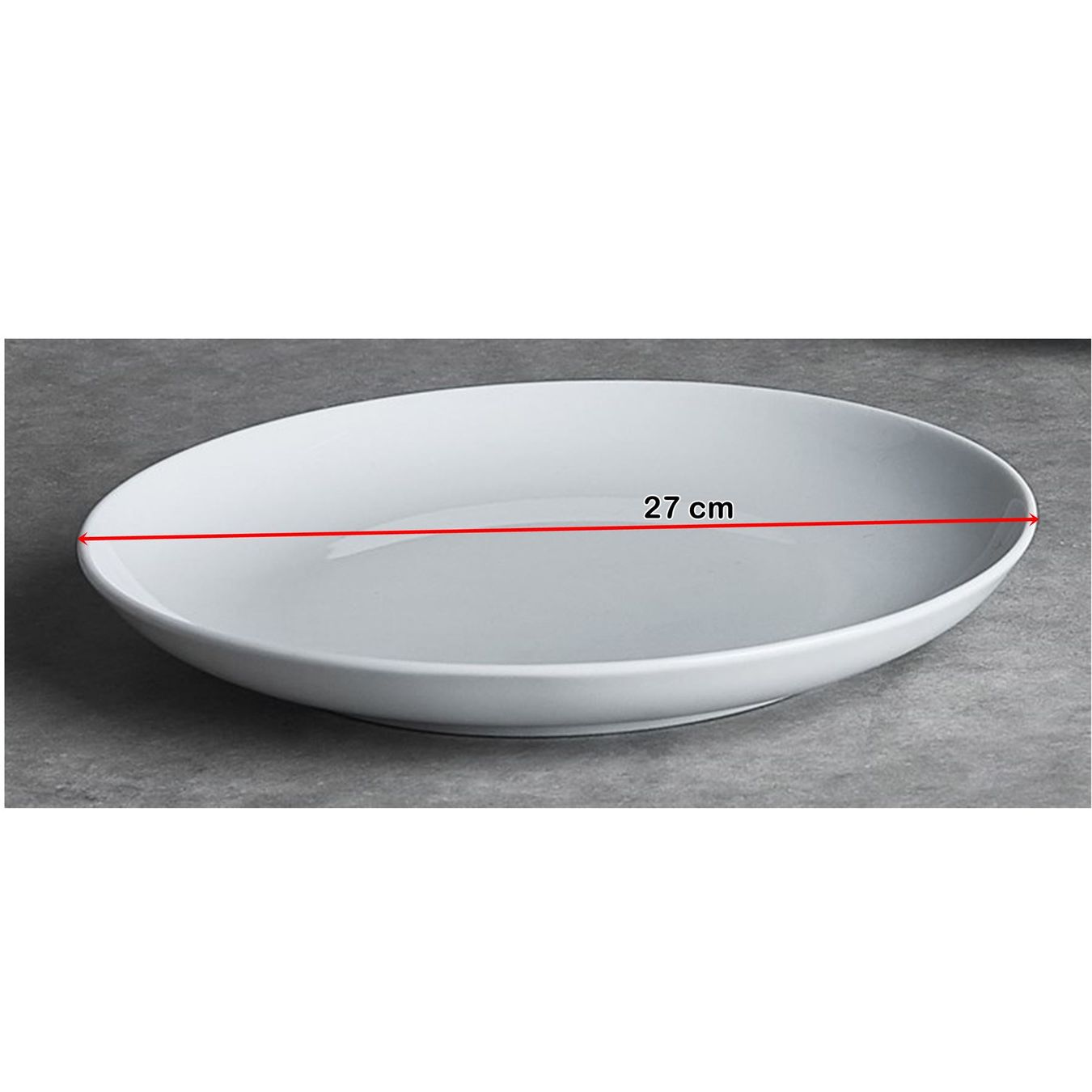 Piatti: Teller 27 cm, Steakteller "asw" – Nuovo e nell'imballaggio originale da Wettingen venduto da kochshop 1