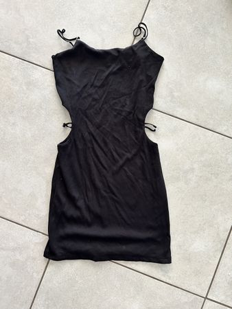 Schickes, schwarzes Sommerkleid - Grösse 36/S