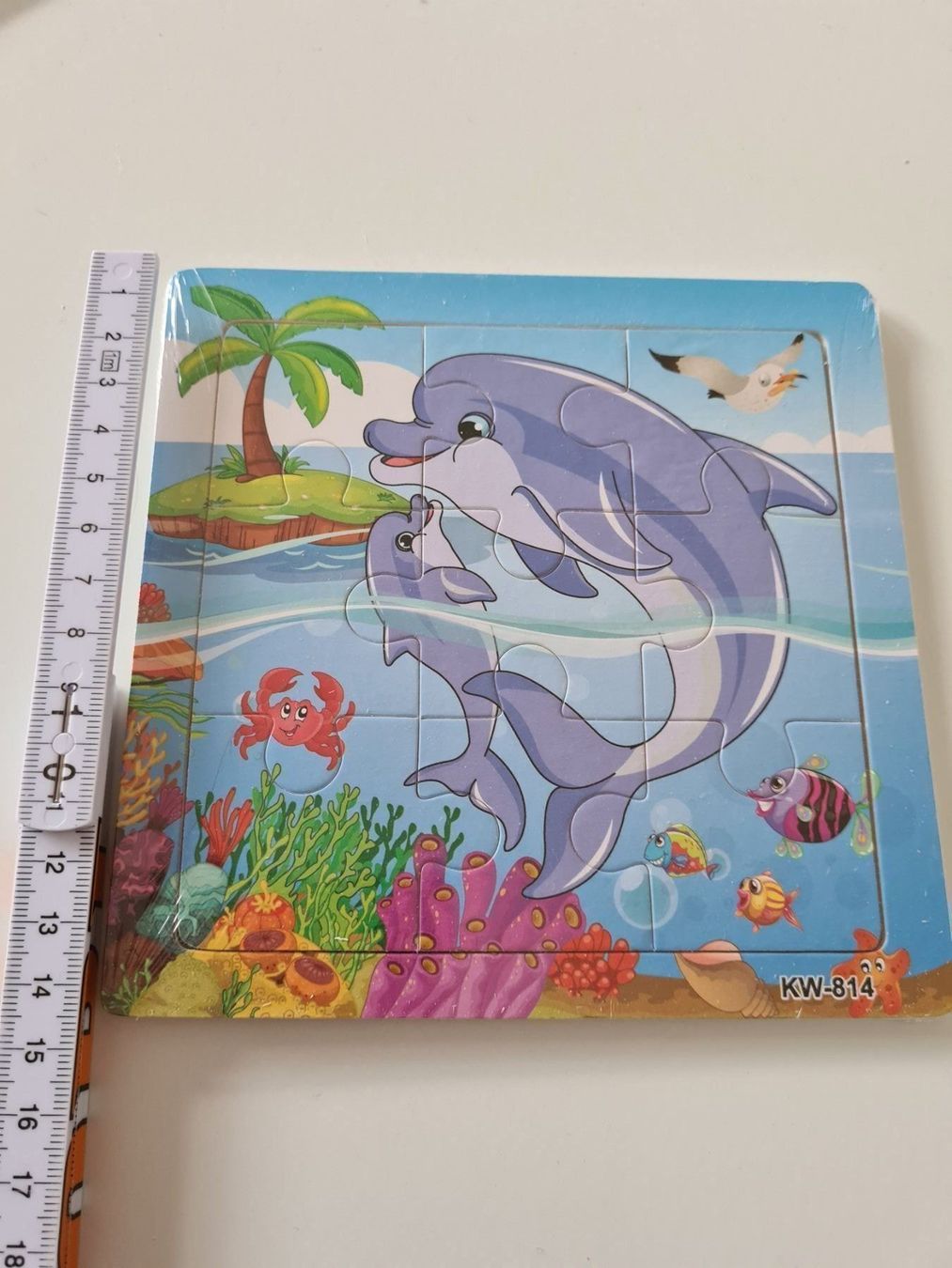 Puzzle: Herziges Puzzle 9-teilig aus Holz – Nuovo e nell'imballaggio originale da Arlesheim venduto da Vera6 2