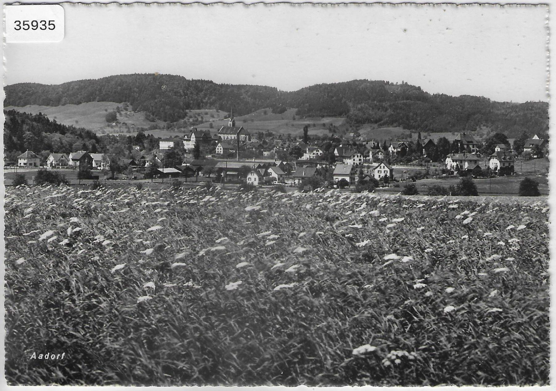 Cartoline postali: Aadorf TG - Generalansicht – Usato da Ettingen venduto da Kartenplanet