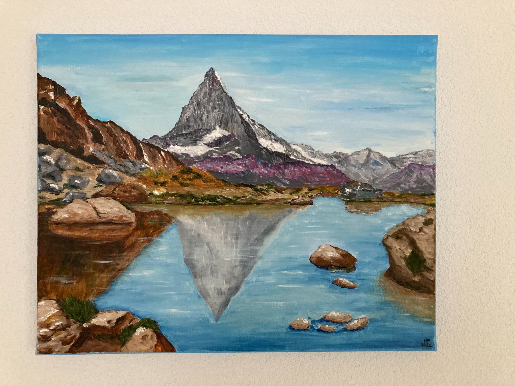 Dipinti: Berglandschaft - Ölbild – Usato da Cham venduto da Felha 7