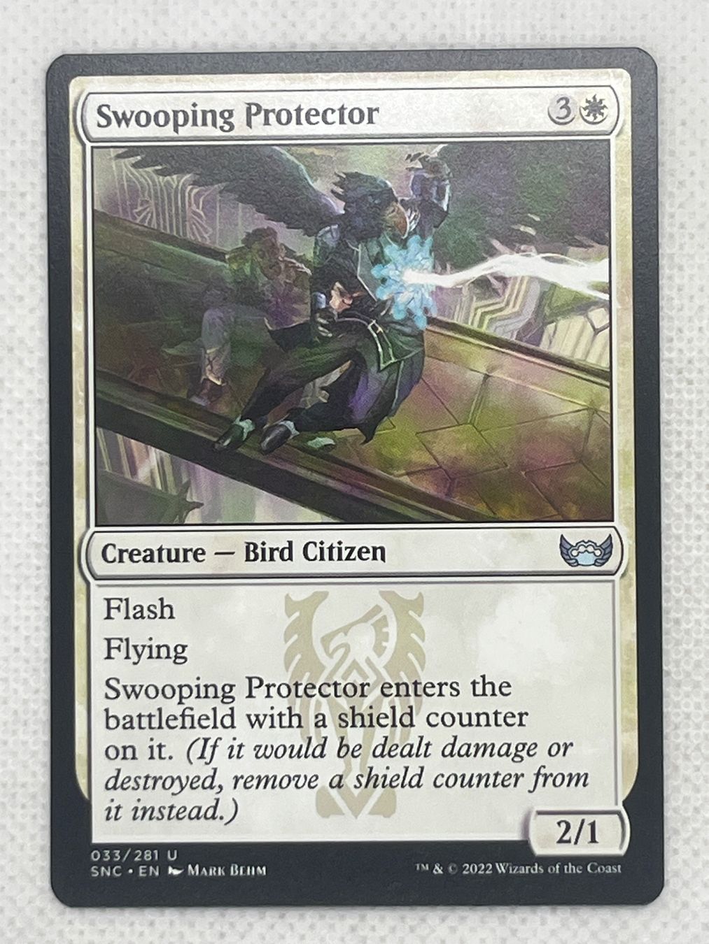 Magic The Gathering Carte collezionabili: Swooping Protector Magic Karte (033/281 U) – Usato da Hinterkappelen venduto da Kim1992