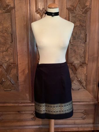THAI SILK Rock Gr. Standard  NEU / 100% Feine Seide/