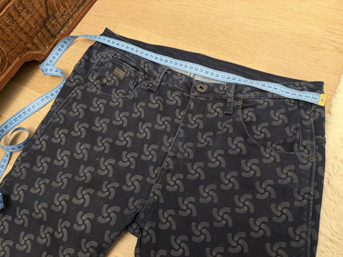 G-Star Jeans: G-Star Raw Jeans Gr. 29/34 mit Muster – Usato da Rubigen venduto da Elmacino 2