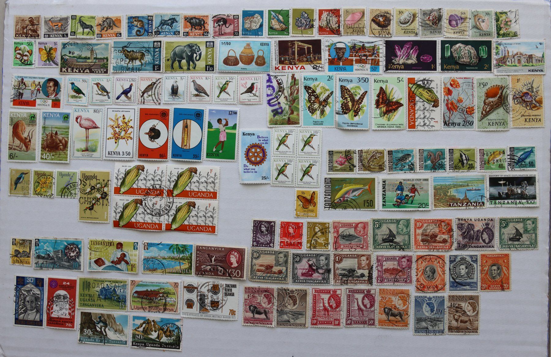 Tous les timbres: Briefmarken Afrika (2) – D'occasion à Oberentfelden par lakipul 1