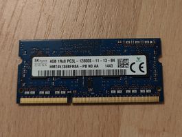Notebook RAM 4GB