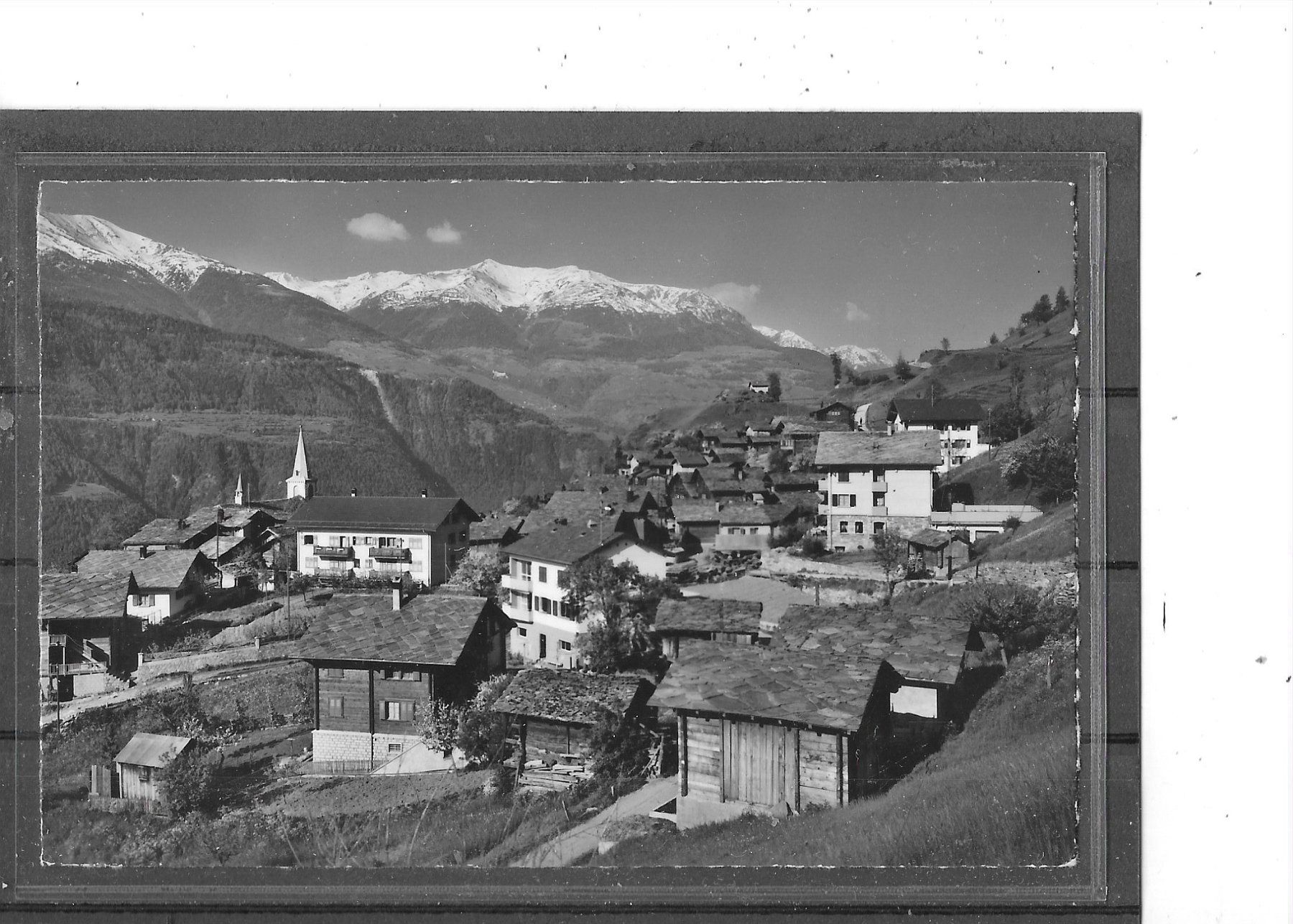 Ansichtskarten: VS Ausserberg – Gebraucht aus Schocherswil von Wilare
