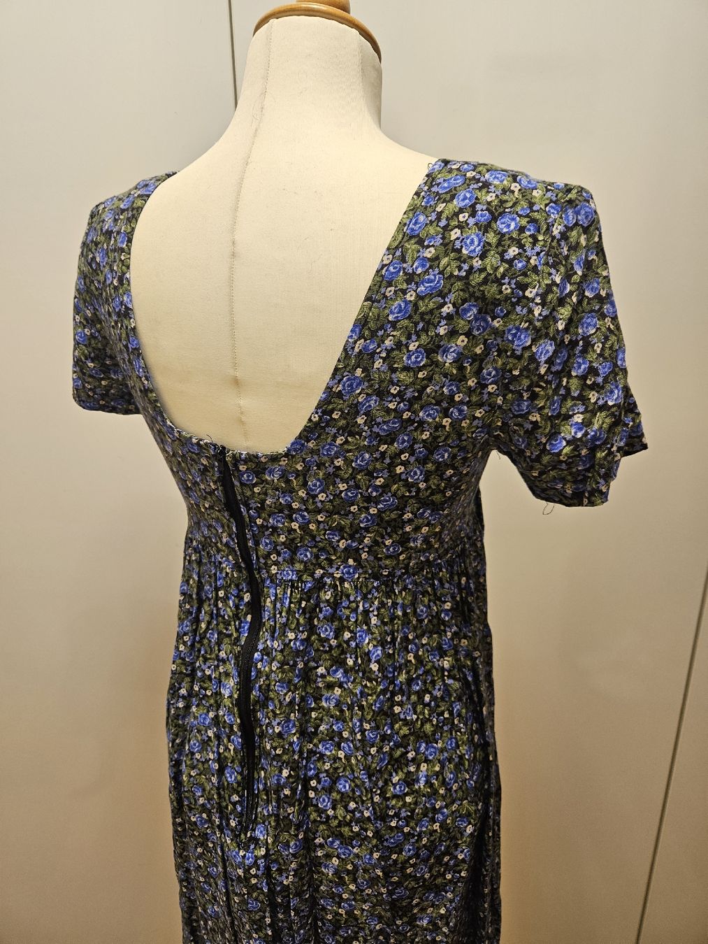 Vestiti: Vintage Flower Boho Babydoll Kleid – Usato da Zürich venduto da ColdCoffee 2