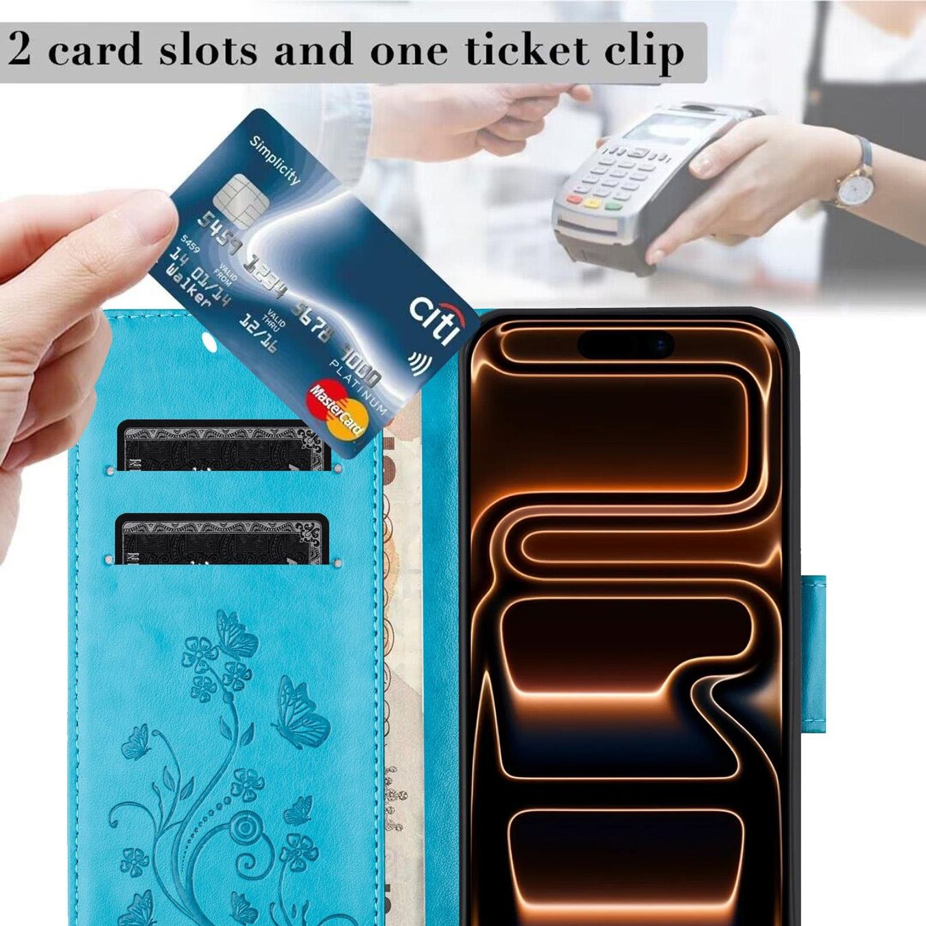 Cover & Protezioni schermo: iPhone 17 PRO Hülle Etui Wallet Case Flip Cover Tasche Coque – Nuovo e nell'imballaggio originale da Volketswil venduto da coverandmore 8