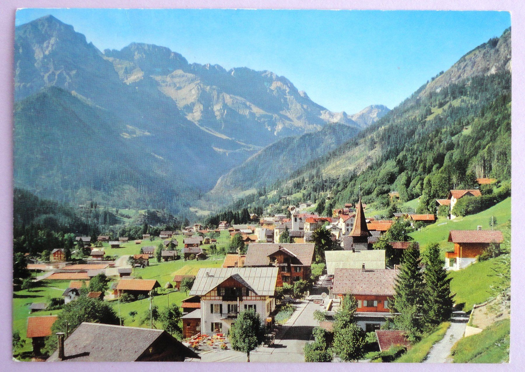 Cartoline postali: Champéry et la Dt. de Bonnavaud – Difettoso da Fétigny venduto da Billy2miny