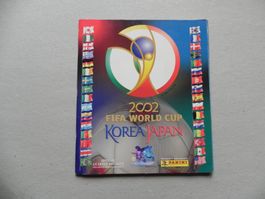 Orginal Panini Album Fussball WM in Korea 2002 Komplett