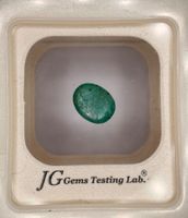 Ab 1 Fr. - 1.70 ct natürl. Smaragd mit Zertifikat (Sambia)