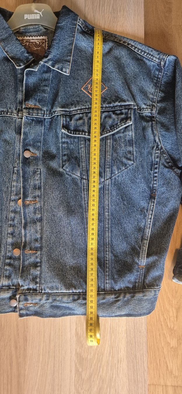 Vestes: Vintage Oversized Jeansjacke Grösse L – D'occasion à Zürich par GGClothing 6