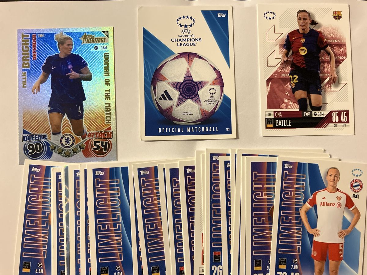 Topps Sammelbilder & Trading cards: Topps Match Attax Women's Sammlung – Gebraucht aus Bülach von gmeli84