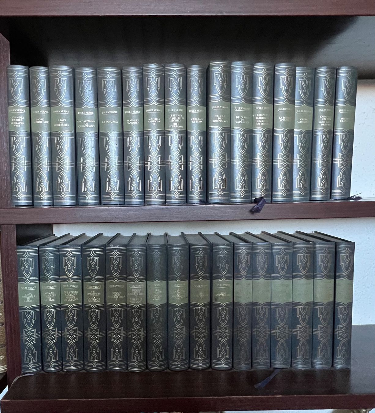 Libri: Collection complète Jules Verne  Éditions Rencontres – Usato da Genève venduto da Catij