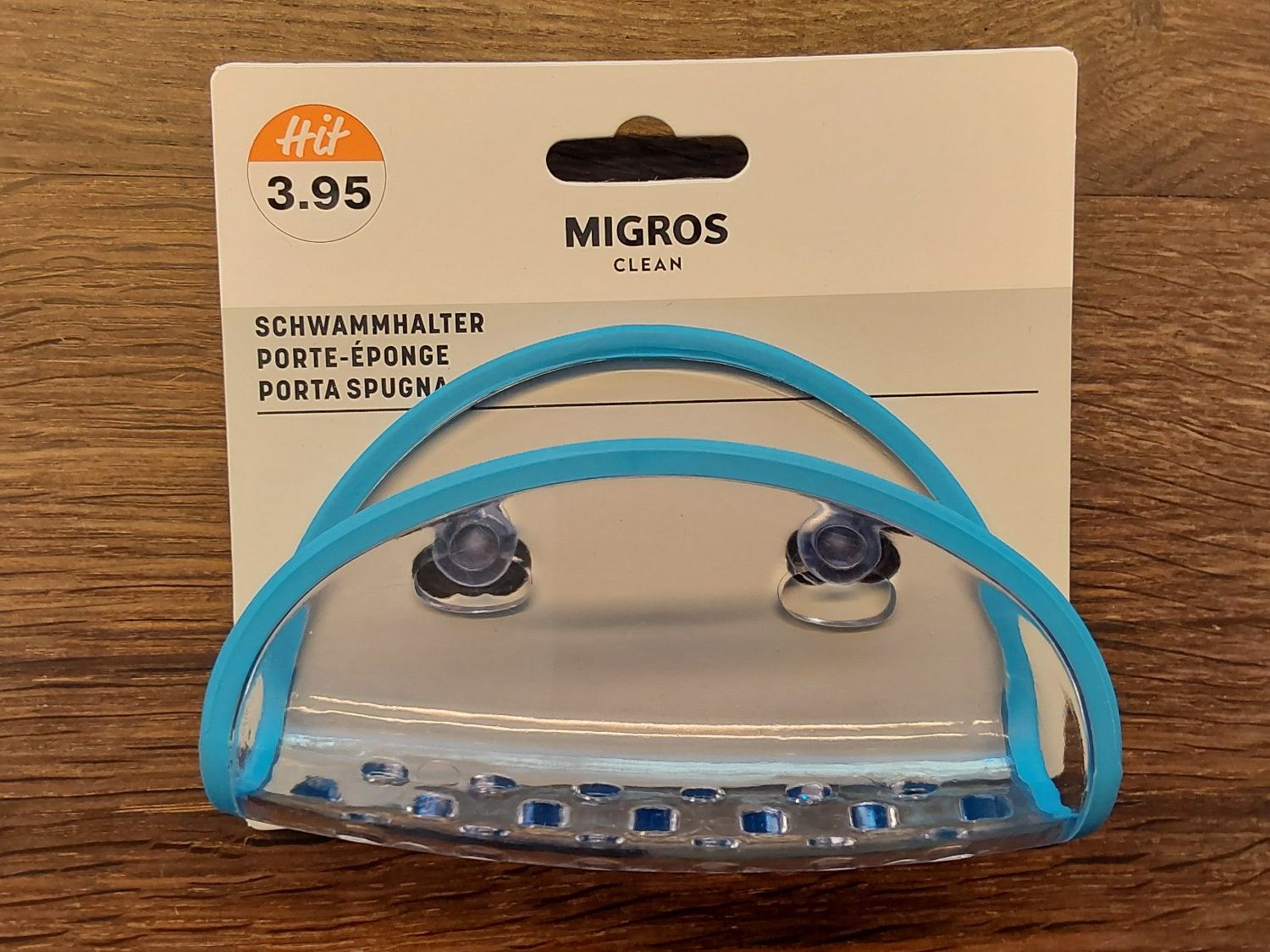 Migros Supporti a parete: Schwammhalter Migros neu – Nuovo e nell'imballaggio originale da Köniz venduto da scopello12