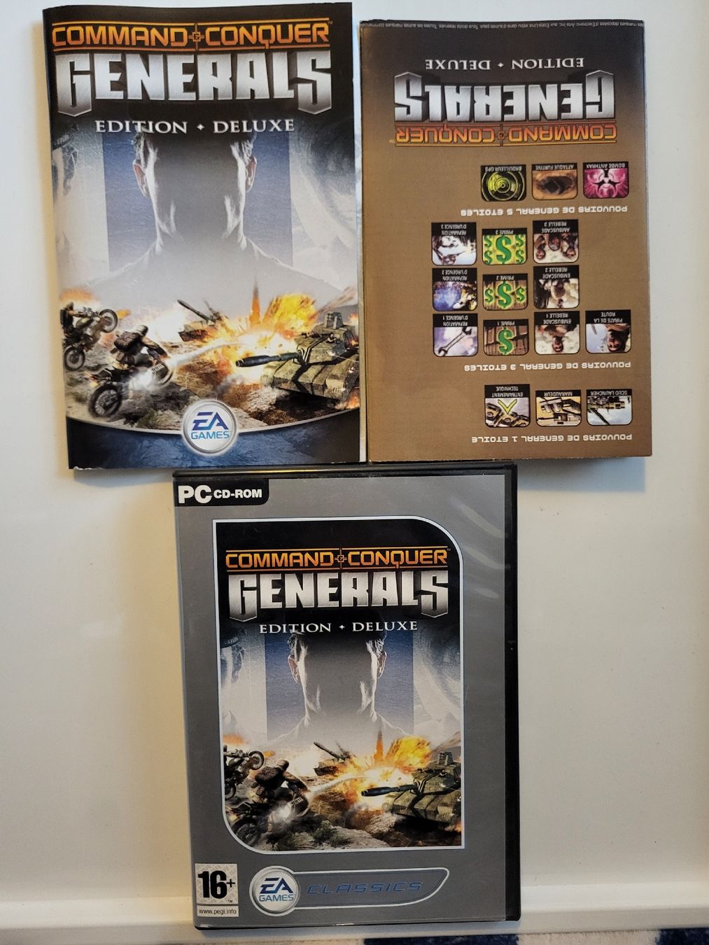 Jeux: Command & Conquer Generals Deluxe Edition PC CD-ROM – Neuf (Voir description) à Conthey par Th3gr4yf0x 1