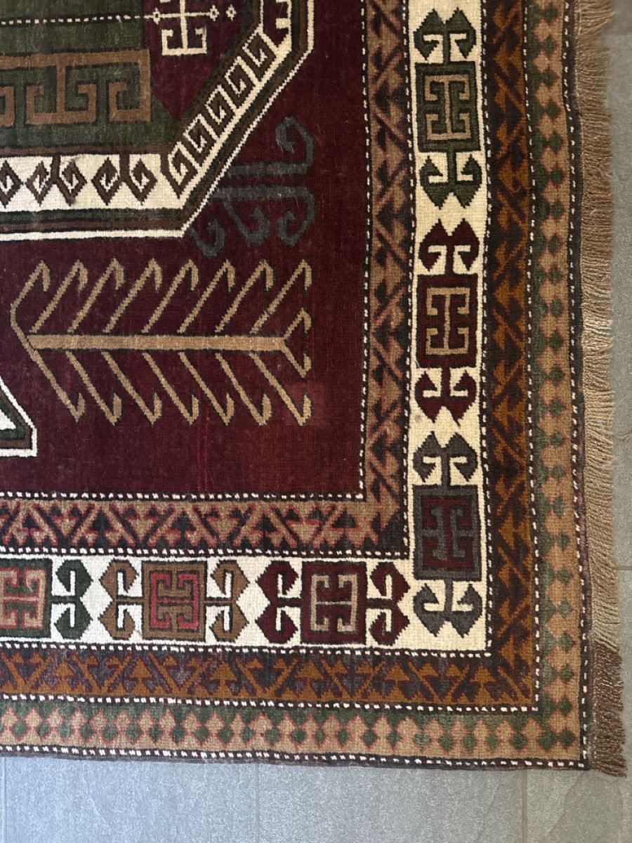 Tappeti: Wunderschöner Schild Kazak Kasak Kars – Usato da Frauenkappelen venduto da leola1973 4