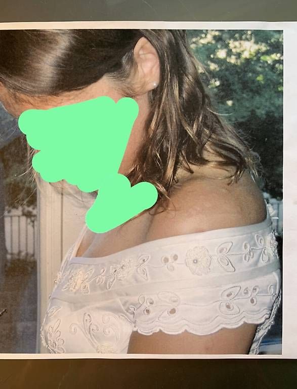 Vestiti: Brautkleid mit Schleppe und Unterrock plus Collier – Usato da Wetzikon ZH venduto da christacrissy 4