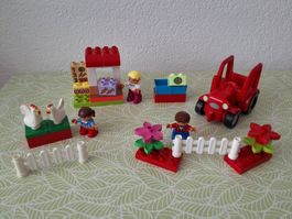 Lego Duplo Marktstand mit Traktor