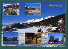 Montana,  Mehrbilderkarte, 1997, gelaufen, Grossformat
