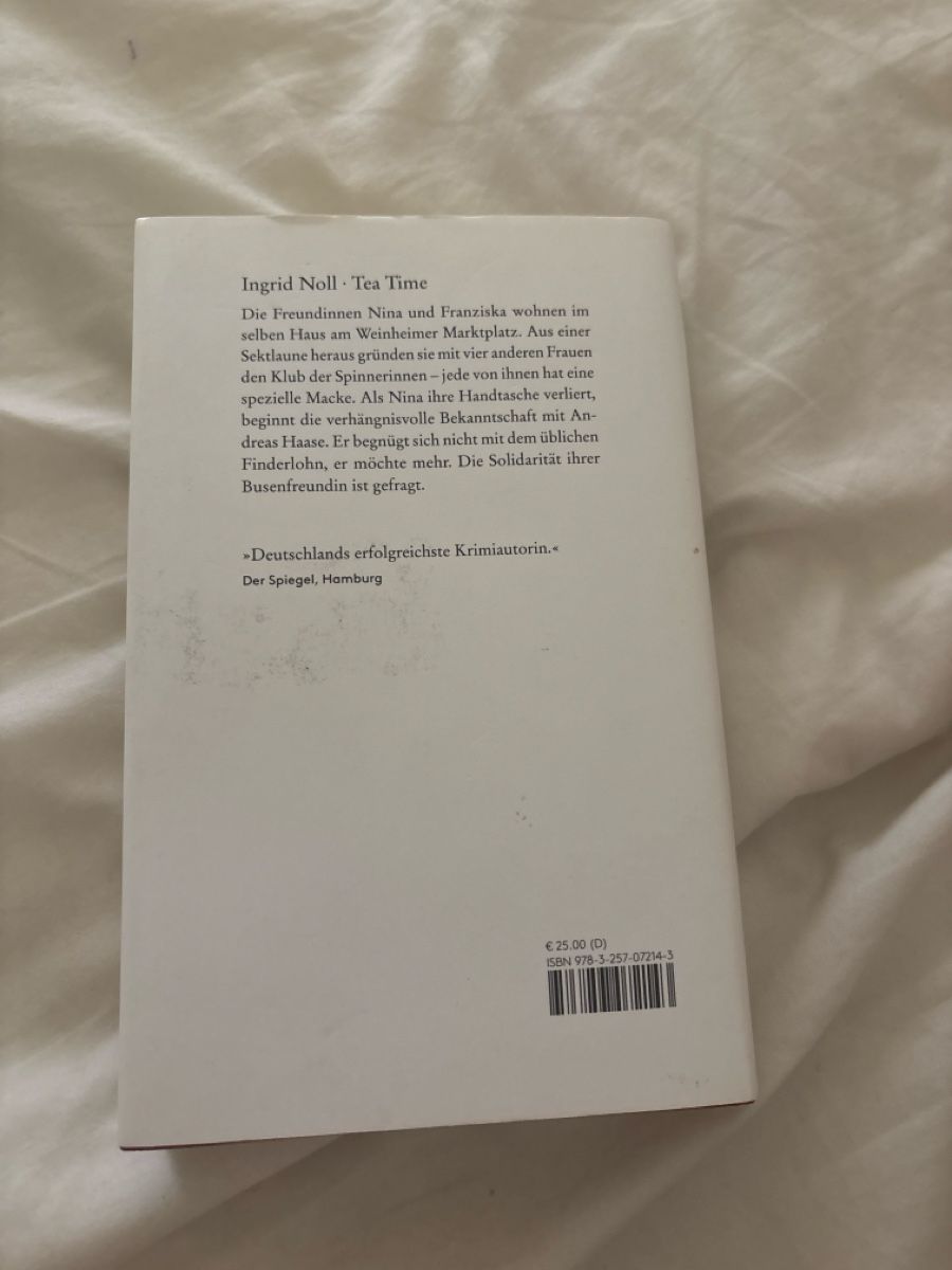 Bücher: Ingrid Noll Tea Time Roman – Gebraucht aus Ebikon von cel_g9 1