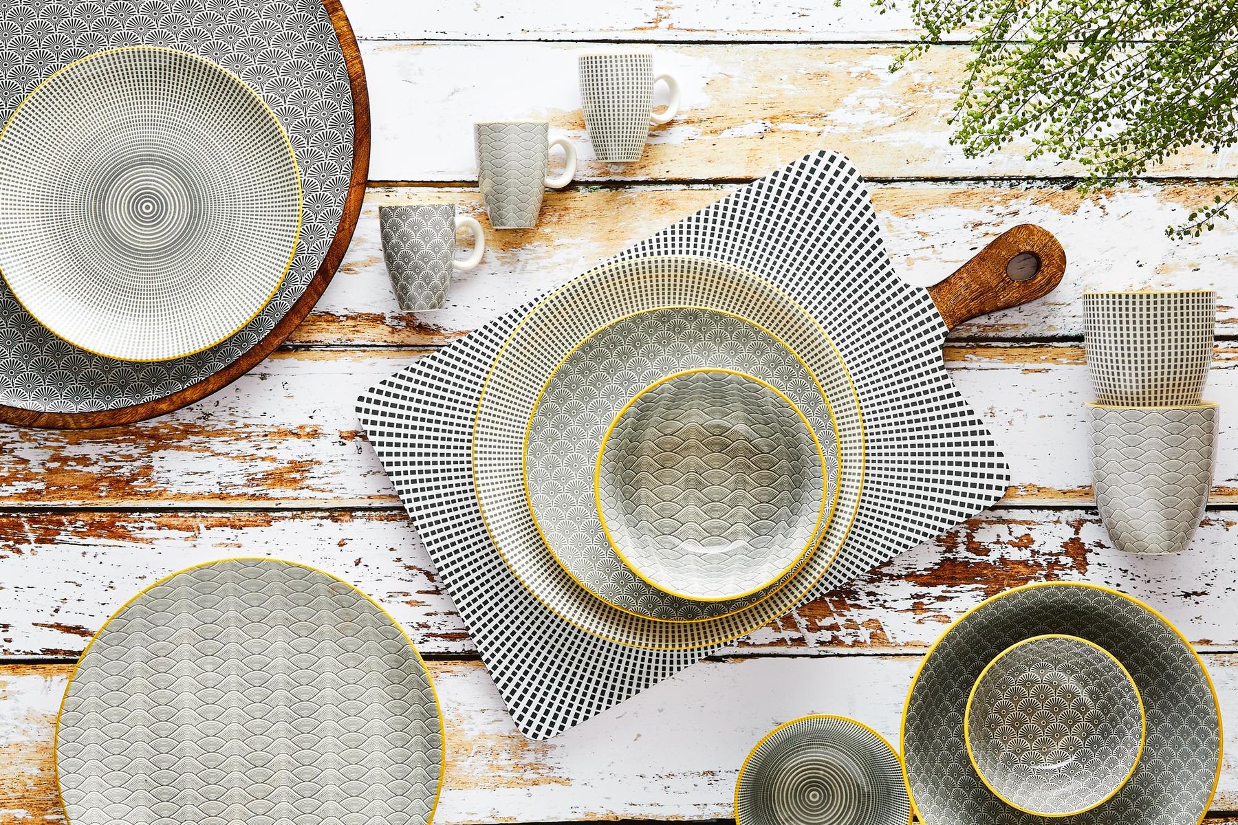 Geschirrsets: Geschirr-Set PATTERN – Neu und originalverpackt aus Bremgarten AG von simpliCH 2
