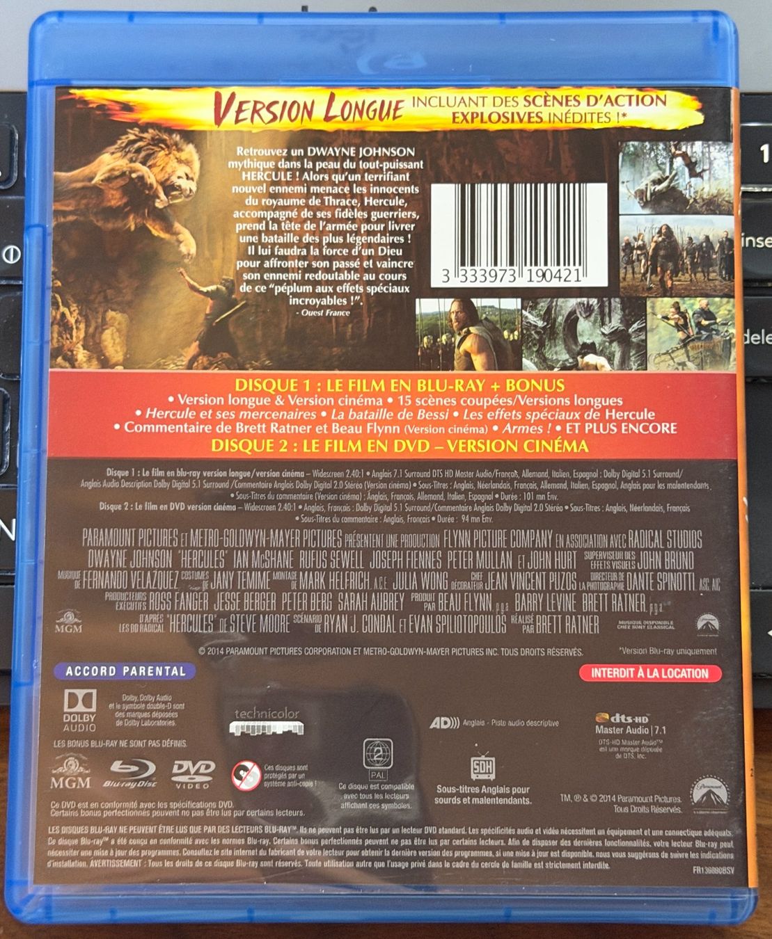 Tutti i DVDs: Hercule (2014) - Blu-ray – Usato da Semsales venduto da __Florian__ 2