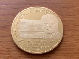 Gigant Medaille 2015 Joachim Gauck, Kupfer vergoldet